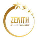 Zenith 5 Star Realtors Logo - Emblem Style